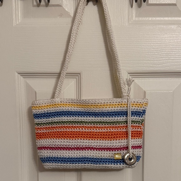 The SAK rainbow crochet handbag - Picture 1 of 8
